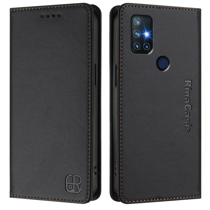 lthmy%20for%20OnePlus%20Nord%20N10%205G%20cover%20leather%20wallet%20flip%20cover%20with%20card%20holder%20kickstand%20magnetic%20closure%20phone%20case%20-%20Image%208