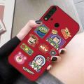 For Redmi S2 Back Cover Case Fashion Cartoon design Square Frame Shockproof Camera Lens Protector Phone Cases. 