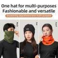 ROCKBROS Fleece Face Mask Warm Windproof Soft Multifunctional Men Women Cycling Hat Scarf Autumn Winter Fishing Running Cycling Outdoor Sport Equipment. 