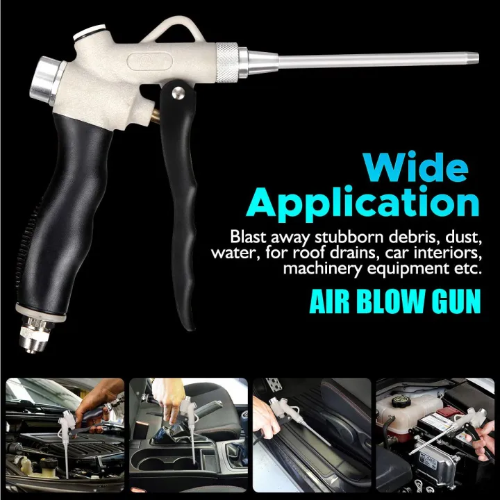Air Compressor New Duster Trigger Handle Compressed Nozzle Blow Gu ...