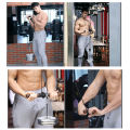 Fitness Pulley Cable System DIY Lifting Machine Triceps Rope Weight Workout Gift. 