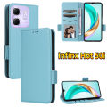 lthmy for Infinix Hot 50i Shockproof armor casing phone case flip leather bracket cover back cases. 