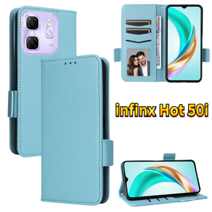 lthmy%20for%20Infinix%20Hot%2050i%20Shockproof%20armor%20casing%20phone%20case%20flip%20leather%20bracket%20cover%20back%20cases%20-%20Image%202
