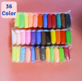 Super 12/24/36 Colours Non Toxic Air Dry Polymer Modeling Tanah Liat Kanak Ultra Light Clay. 