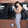 Fitness Pulley Cable System DIY Lifting Machine Triceps Rope Weight Workout Gift. 