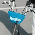 ROCKBROS Bike Bag 0.7L Large Capacity Bicycle Trapezoidal Front Bag Portable Folding Bike Handlebar Bag. 