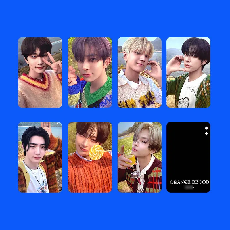 BestGO】Enhypen Mini5 Album Orange Blood Weverse PhotoCards