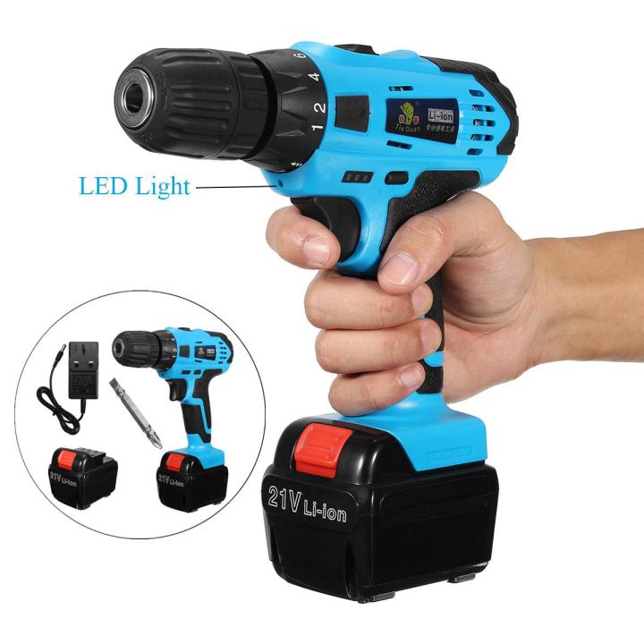 21V%20Cordless%20New%20Hammer%20Combi%20Drill%202%20Speed%20Li-ion%20Brushless%20Hammerdrill%20+%202%20Battery%20-%20-%20Image%203