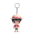 1Pcs Anime ONE PIECE Funko POP Keychain Tony Chopper Law Luffy Minifigure Collections Pendant Gift. 
