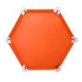 6 Side Children Baby Kids Playpen Play Pens Room Divider Heavy Duty Foldable - Orange. 