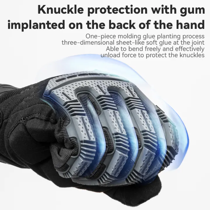 ROCKBROS%20Motorcycle%20Riding%20Gloves%20Full%20Finger%20Anti-slip%20Keep%20Warm%20Windproof%20Cycling%20Winter%20Men's%20Gloves%20-%20Image%202