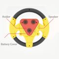 Readystock Music Car Steering Wheel Toy Early Educational Intelligent for Kids Children Simulator Stereng Mainan. 