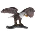 【Happier】 TOOYFUL Plastic Realistic Wildlife Jungle Forest Animals Bald Eagle Action Figure Toys Playset, Kids Toddler Nature Toys Home Decor Collectibles. 