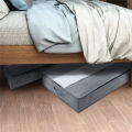 1 Pcs Underbed Storage Bag - Rectangle Under The Bed Organizer Storage Container Bins Box for Clothes, Comforters, Blanket, Foldable with Clear Window. 