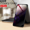 (2 Pieces)Privacy Glass for Realme C75X Screen Protector Film for Realme C75 Full Screen Cover Tempered Glass Privacy Protector Phone Case.