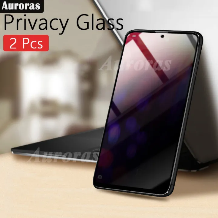 NEW%20%EF%BC%882%20Pieces%EF%BC%89Privacy%20Glass%20for%20Honor%20X6C%20Screen%20Protector%20Film%20for%20Honor%20X6C%20Full%20Screen%20Cover%20Tempered%20Glass%20Privacy%20Protector%20Phone%20Case%20-%20Image%203