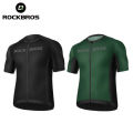 ROCKBROS Bicycle Short Sleeve Jersey Men Summer Cycling Sport Tshirt Spring Quick Dry Breathable Bike Clothing. 