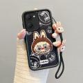 For Vivo Y03 Y03T Y18 Y18E Y36T T3 Lite Y28S 4G V2332 V2356 Phone Case 3D Cute Cartoon Labubu Kapibara Anti-Drop Casing With Lanyard. 
