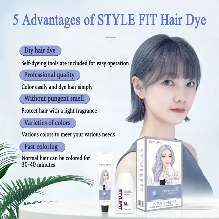 STYLEFIT%20Hair%20Color%20Permanent%20Ash%20Brown/Milk%20Tea%20/Milk%20Tea%20Ash(100ml%20Hair%20Dye+100ml%20Oxidant)%20-%20Image%204