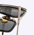 FNCXGE 2025 Luxury Fashion Avengers Tony Stark Flight Style Sunglasses Men Square Brand Design Sun Glasses Women Retro Male Iron 3 Shades For Man. 