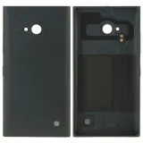 Solid%20Color%20Plastic%20Battery%20Replacement%20Back%20Cover%20for%20Nokia%20Lumia%20730(Black)%20-%20Image%201