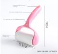 1 【On Hand】 Sticky Hair Roller With Cover Clothes Cleaning Dust Removal Strong Sticky Reusable Tearable Hair Sticking Device（Roll + 1 Paper Core）. 