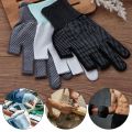 Ice Cool Stretch Sports/Biking Sunscreen Open/Half Fingers Driving Mittens Sun Protection Anti-Slip Fishing Gloves. 