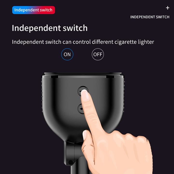 %E3%80%90Footprint%E3%80%91%2080W%2012/24V%20QC3.0%20Dual%20USB%20Car%20Charger%20Lighter%20Adapter%20Car%20Lighter%20Socket%20Splitter%205%20In%201%20With%20Type-C%20Charger%20-%20Image%205