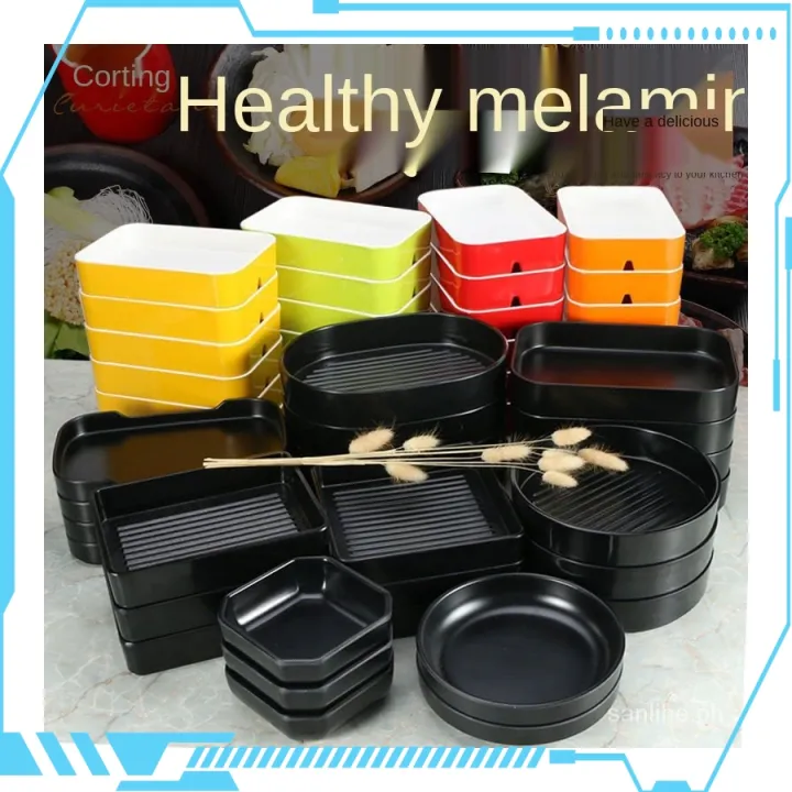 %E3%80%90Hot%20New%20Release%E3%80%91%20melamine%20plates%20set%20Melamine%20Hot%20Pot%20Plate%20Self%20Service%20Tableware%20Plastic%20Kabob%20String%20Disk%20Korean%20Barbecue%20Plate%20Stacked%20Rectangular%20Side%20Dish%20Plate%20melamine%20tableware%20-%20Image%203