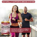 Mulittea Calcium 1000mg Magnesium 400mg Zinc 25mg Vitamin D3 600iu Promotes Bone Muscle Nervous System Health and Promotes Cell Growth. 