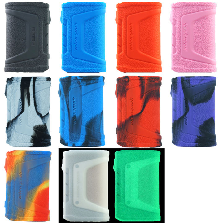 Ship Today Texture Cover for GEEKVAPE Legend 1 Pod Kit Silicone Sleeve Skin Shield decal skin cover Aegis L200 Case
