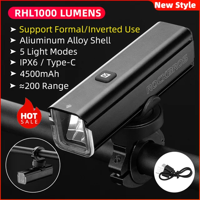 ROCKBROS%20Bicycle%20Light%201000LM%204500mAH%20LED%20USB%20Rechargeable%20Bike%20Front%20Light%20Rainproof%20Flashlight%20Cycling%20Headlight%20-%20Image%207