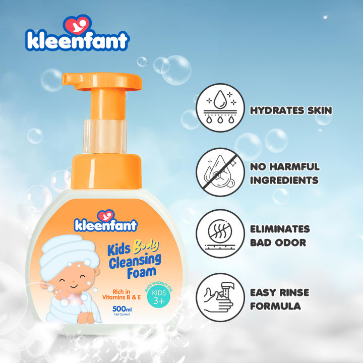 Kleenfant%20Hypoallergenic%20Bodycare%20for%20Newborn,%20Babies,%20and%20Kids%20No%20Tears%20Collection%20300ML%20Pack%20of%201%20-%20Image%204