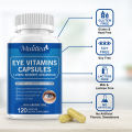 Mulittea Eye Vitamins with Lutein, Zeaxanthin, Bilberry Supports Eye Strain, Vision Health Dryness Provides Eye Health and Vision Support. 
