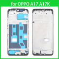 for OPPO A17 A17K Middle Frame Plate Housing Bezel Faceplate Bezel LCD Supporting Front Frame Repair Parts. 