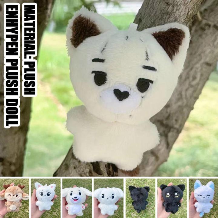 Kpop HEESEUNG JAKE Keychain Sailor Suit Bag Enhypen Plush Moomin Doll Decoration A9M9