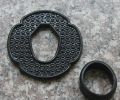 【Prime deal】 Plastic Handle Tsuba Scabbard Guard Ring Bokken Accessories.