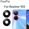 Rear back camera glass for realme 10 Pro Plus 5G 10s 10T rmx3630 rmx3663 rmx3660 rmx3661 rmx3687 rmx3686 with adhesive sticker. 