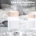 【FUN LIVE】 Xiaomi Air Humidifier Portable Ultrasonic Aroma Essential Oil Diffuser USB Mist Maker Aromatherapy Humidifiers For Home For Home Car USB Fogger Mist Maker With LED Night Lamp【Gray】. 