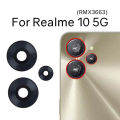 Rear back camera glass for realme 10 Pro Plus 5G 10s 10T rmx3630 rmx3663 rmx3660 rmx3661 rmx3687 rmx3686 with adhesive sticker. 