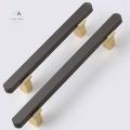 【Be worth】 Drawer Cabinet Handle Grey GoldKitchen CupboardDresserDoor Pull Handle Knob. 