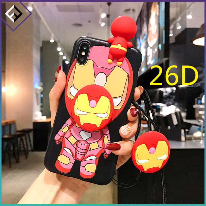 Spider%20Man%20Casing%20Redmi%209%20Prime%209%20Power%209%20Cartoon%20Batman%20Phone%20Case%20Redmi%208A%20Dual%208A%208%207A%207%206A%20Iron%20Man%20Captain%20Marvel%20The%20Avenger%20Superhero%20Silicone%20Cover%20with%20Bracket%20Holder%20Lanyard%20-%20Image%209