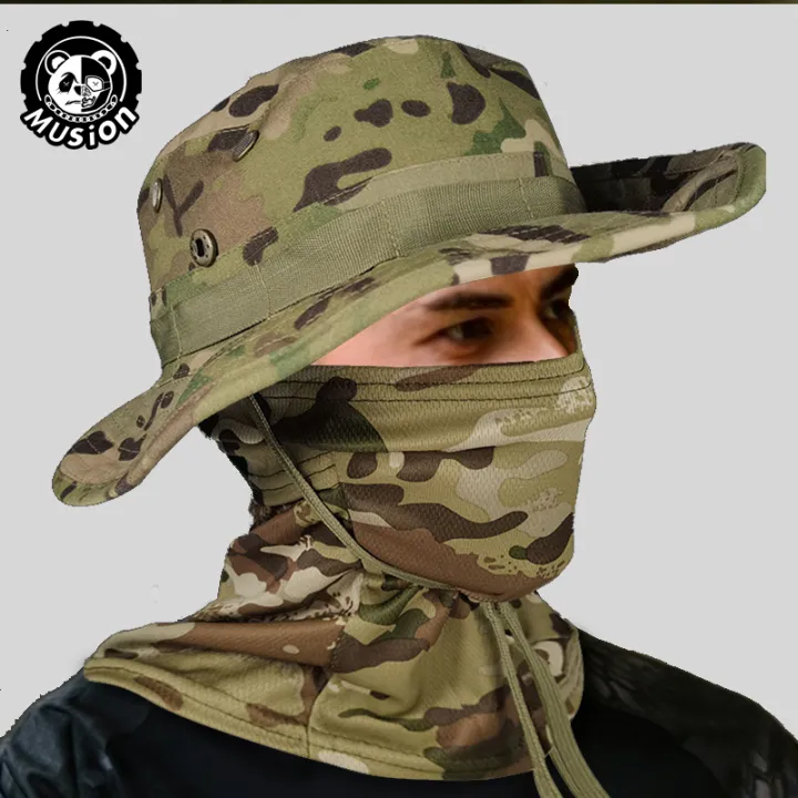 Musion%20Boonie%20Hat%20Balaclava%20Hat%20Suit%20Foldable%20Soft%20Hat%20Outdoor%20Hunting%20Wide%20Hat%20Sunscreen%20Caps%20-%20Image%202