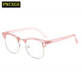 FNCXGE Unisex anti radiation eyeglass Women Men Square Anti-blue Replaceable lens Glasses Computer UV400 Eyewear. 