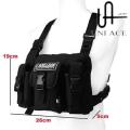 Fashion Chest Rig Hip Hop Streetwear Functional Chest Bag. 