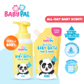 BabyPal All in one Baby Bath for Hair Body for Newborn and Kids Hypoallergenic Bodywash Collection. 
