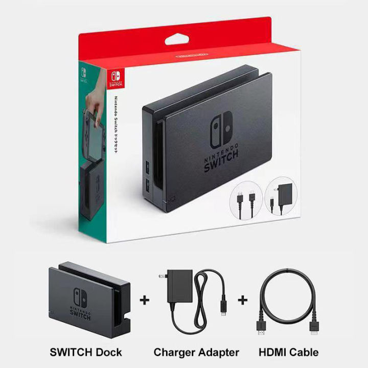 Official Nintendo Switch TV Dock with Adapter HDMI Cable Support Display Nintendo Switch Game on TV Dock
