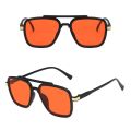 Tony Stark Men's Sunglasses Iron Man 3 Beauty Learning Metal Sunglasses.. 