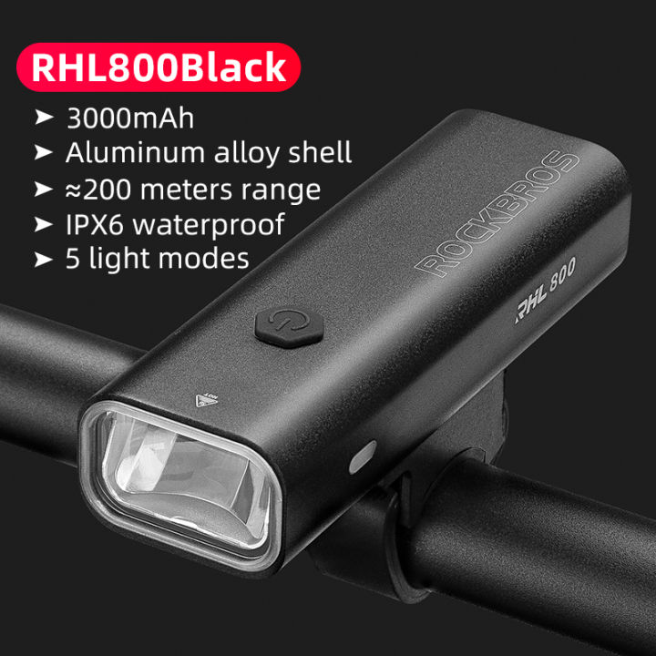 ROCKBROS%20400LM/600LM/800LM%20Bike%20Headlight%20Rainproof%20USB%20Charge%20MTB%20Bicycle%20Front%20Lamp%20Cycling%20Ultralight%20Flashlight%20Outdoor%20Night-riding%20Equipment%20-%20Image%207