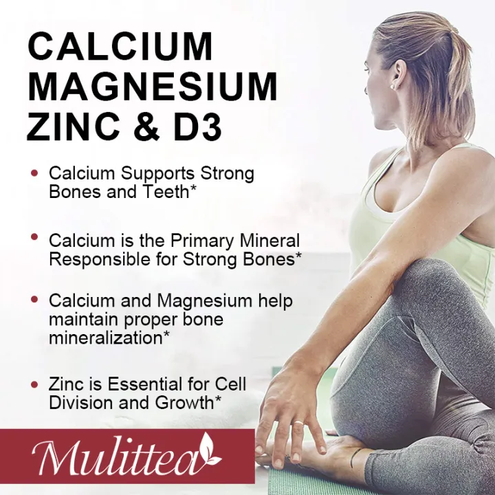 Mulittea%20Calcium%201000mg%20Magnesium%20400mg%20Zinc%2025mg%20Vitamin%20D3%20600iu%20Promotes%20Bone%20Muscle%20Nervous%20System%20Health%20and%20Promotes%20Cell%20Growth%20-%20Image%205